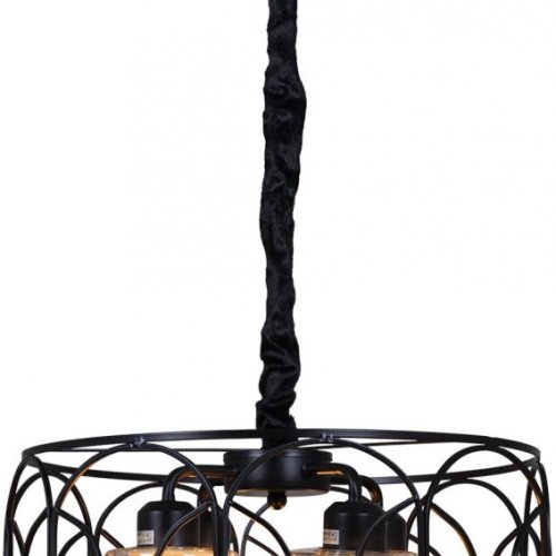 Подвесная люстра  03883-0.4-04 BK Подвесная люстра  03883-0.4-04 BK