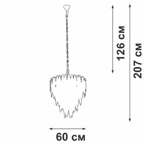 Подвесная люстра Vitaluce V5811-8/10