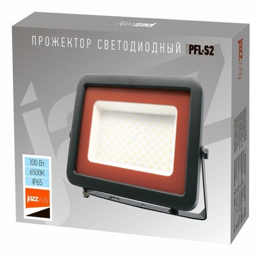 Настенно-потолочный прожектор Jazzway  PFL-S2 100w 6500K IP65