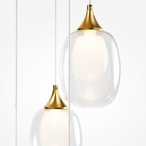 Подвесной светильник Maytoni Aura MOD016PL-08BS1 Подвесной светильник Maytoni Aura MOD016PL-08BS1