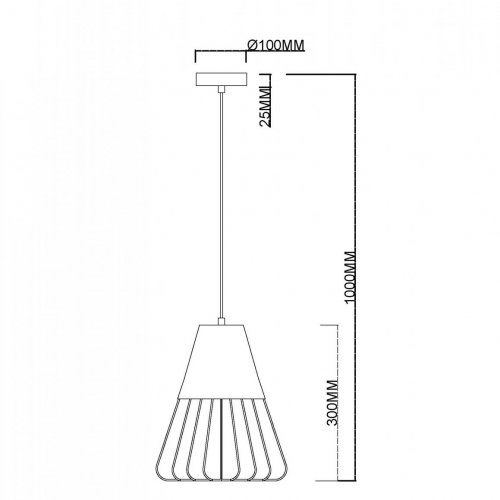 Подвесной светильник MyFar Hill MR1371-1P