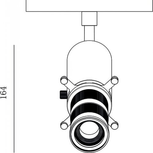 Трековый светильник SLIM SL-SLIM-MSBL-10-CCT