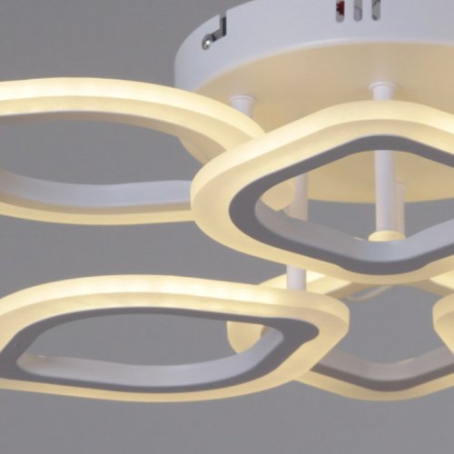 Потолочная люстра 02302-0.3-3+3 WH Потолочная люстра 02302-0.3-3+3 WH