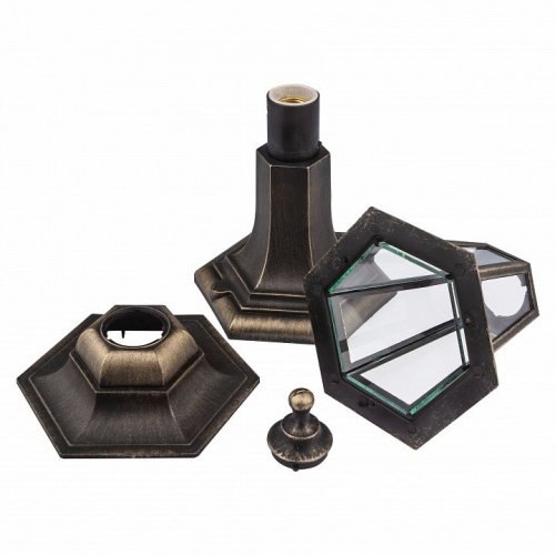 Наземный низкий светильник Эра  НТУ 06-60-001 бронза