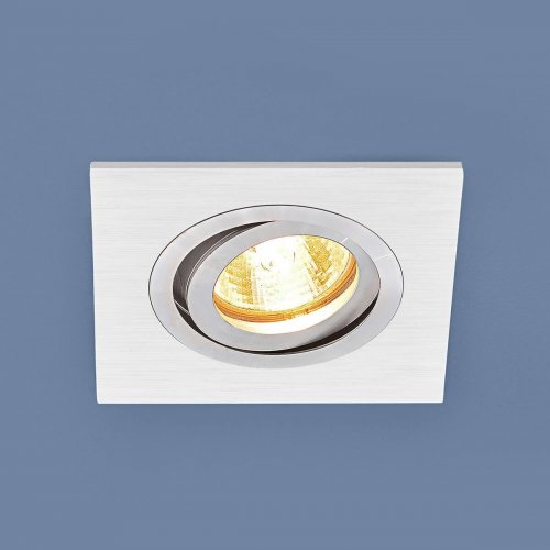 Встраиваемый светильник Elektrostandard Elektrostandart 1051/1 WH белый 4690389083679 Встраиваемый светильник Elektrostandard Elektrostandart 1051/1 WH белый 4690389083679