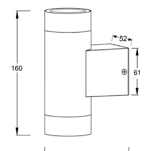 Архитектурная подсветка TUBE 5004-2 W