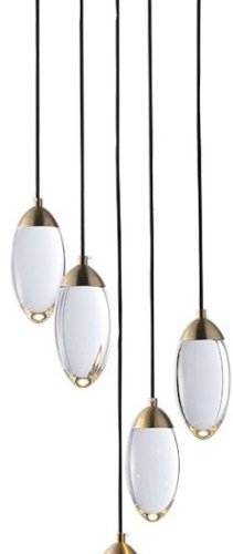 Подвесной светильник DeLight Collection Celestial MT8848-5H brass Подвесной светильник DeLight Collection Celestial MT8848-5H brass