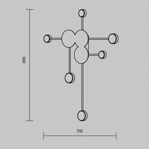 Настенный светильник Freya Wonder FR5440WL-L17B