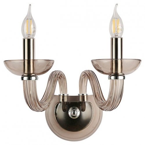 Бра Newport ARLETTE 8642/A chrome coffee Бра Newport ARLETTE 8642/A chrome coffee