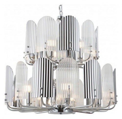 Подвесная люстра iLamp Dolce 15571-12 CR+MULT