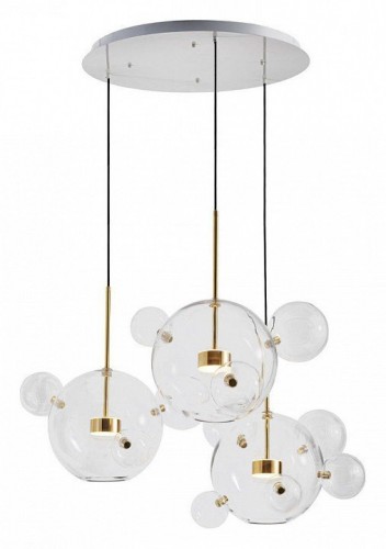 Подвесная светодиодная люстра Loft IT Bolle 2027-D3 Подвесная светодиодная люстра Loft IT Bolle 2027-D3