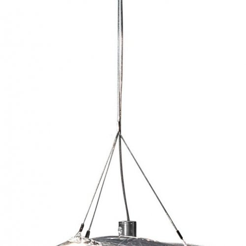 Подвесной светильник DeLight Collection Manta 2049P/D250 silver/clear