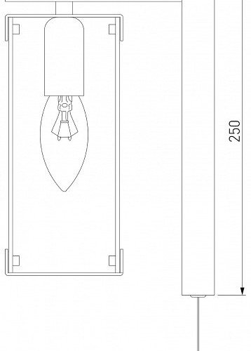 Бра Eurosvet Aragon 60116/1 черный