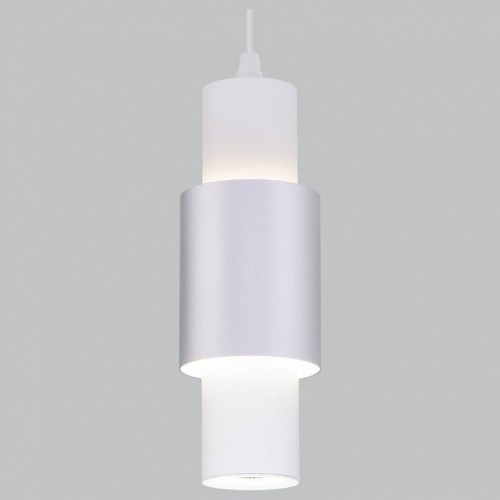 Подвесной светильник Eurosvet Bento 50204/1 LED белый/матовое серебро