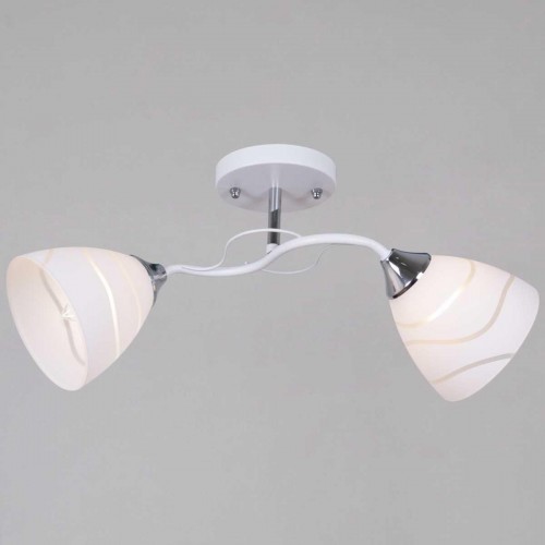 Потолочная люстра Reluce 89360-0.3-02 WH+CR