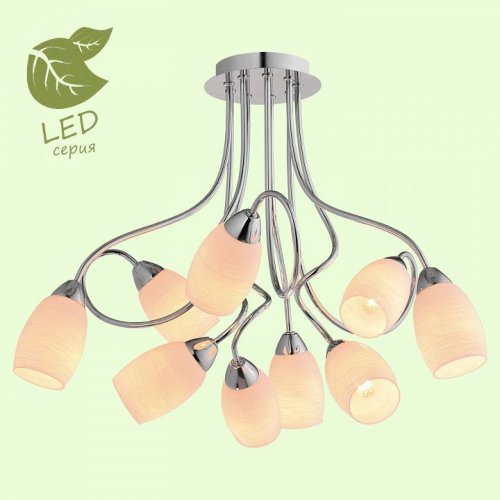 Потолочная люстра Lussole Lgo Toledo GRLSP-8182 Потолочная люстра Lussole Lgo Toledo GRLSP-8182