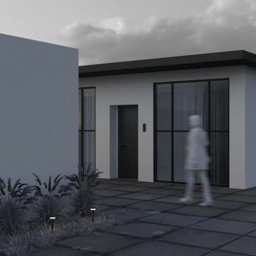 Наземный низкий светильник Maytoni Outdoor Stake O503FL-L4B3K