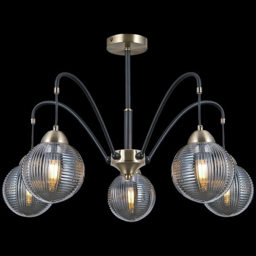 Потолочная люстра Illumico IL0433-5PSQ-79 BK AB