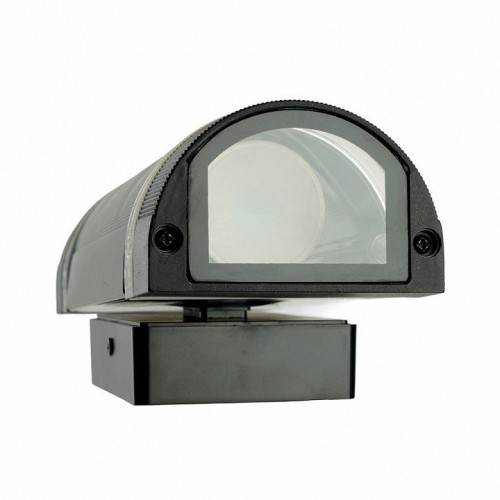 Светильник садово-парковый Feron.ONE DH1702-P, на стену вверх/вниз, 2*GU10 220-240V, черный пластик