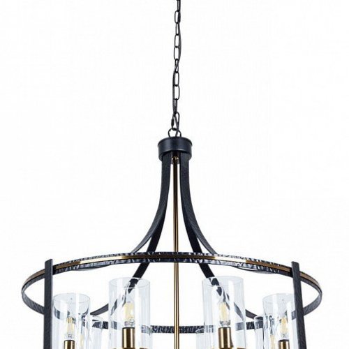 Подвесная люстра Arte Lamp Avior A7011SP-8BK