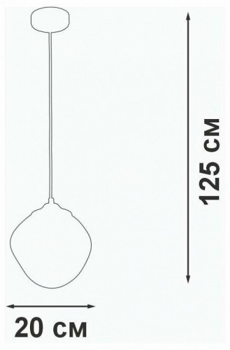 Подвесной светильник Vitaluce V2741 V2741-1/1S