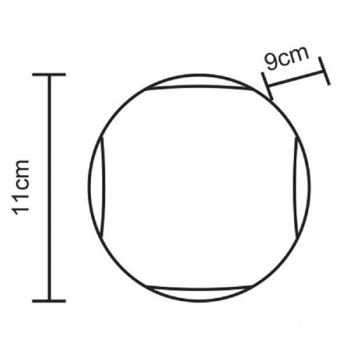 Уличный настенный светодиодный светильник Arte Lamp A1544AL-4GY