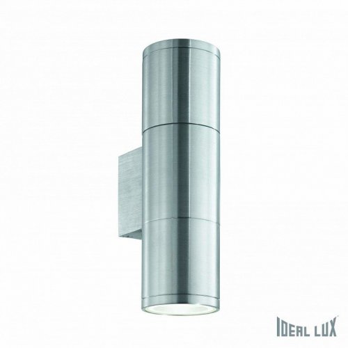 Уличный настенный светильник Ideal Lux Gun AP2 Small Alluminio