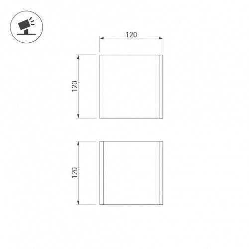 Накладной светильник Arlight PERAN 061760