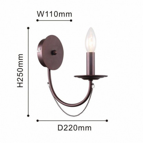 Бра F-Promo Plini 2590-1W Бра F-Promo Plini 2590-1W