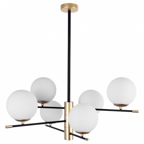 Потолочная люстра Arte Lamp Arkab A2225LM-6BK