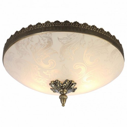 Потолочный светильник Arte Lamp Crown A4541PL-3AB Потолочный светильник Arte Lamp Crown A4541PL-3AB