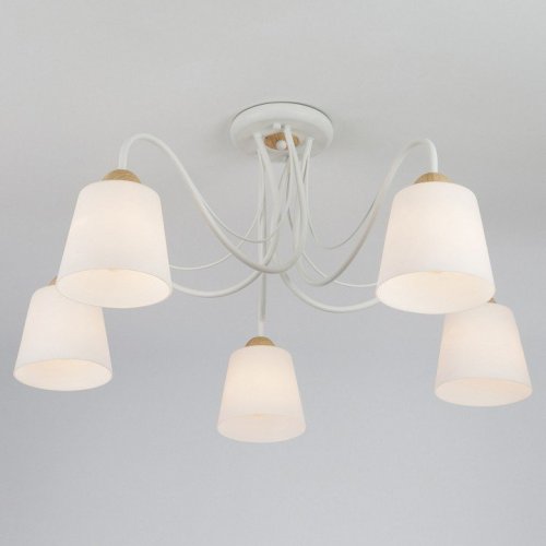 Потолочная люстра Eurosvet 70062/5 белый Потолочная люстра Eurosvet 70062/5 белый