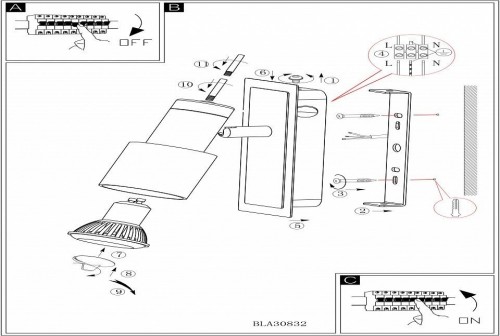Спот Eglo Davida 1 30832