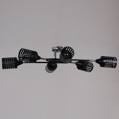 Потолочная люстра 70052-3.3-06 CR+BK Потолочная люстра 70052-3.3-06 CR+BK