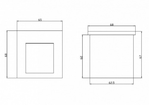Встраиваемый светильник уличный Maytoni Arca O038-L3W Встраиваемый светильник уличный Maytoni Arca O038-L3W