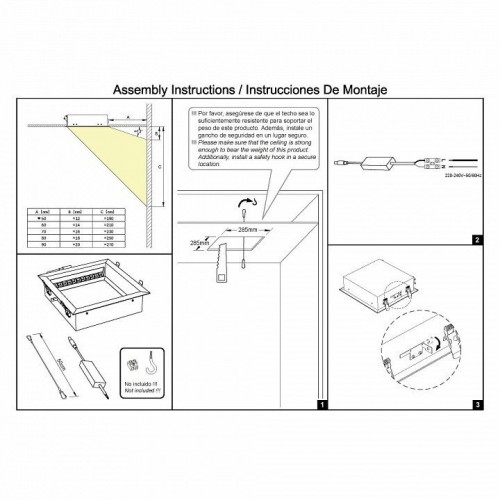 Встраиваемый светильник Mantra Blue Sky 9093 Встраиваемый светильник Mantra Blue Sky 9093