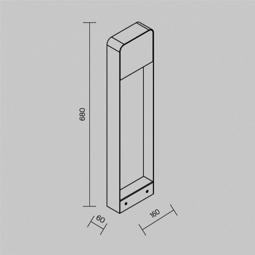 Наземный светильник Maytoni Porte O481FL-L7BWD3K