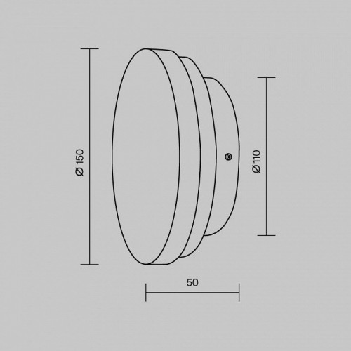 Настенный светильник Maytoni Basic Texture MOD461WL-L5BK