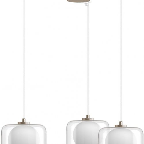 Подвесной светильник 33 идеи PND.114.03.07.002.NI-S.28.TR-S.02.WH Подвесной светильник 33 идеи PND.114.03.07.002.NI-S.28.TR-S.02.WH