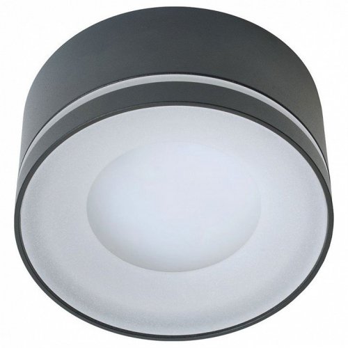 Светильник потолочный Feron HL457 12W, 230V, GX53, черный 51347