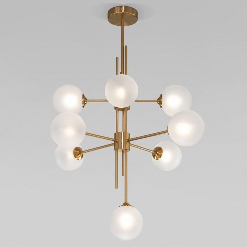 Люстра на штанге Eurosvet Volver 50383 латунь Люстра на штанге Eurosvet Volver 50383 латунь