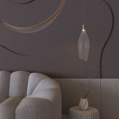 Подвесной светильник Eurosvet Ruche 90352/1 хром Подвесной светильник Eurosvet Ruche 90352/1 хром