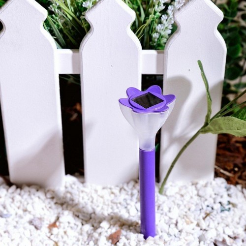 Светильник на солнечных батареях (10623) Uniel Promo USL-C-417/PT305 Purple Crocus