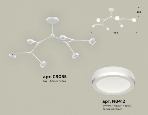 Потолочная люстра Ambrella light TRADITIONAL XB9055200