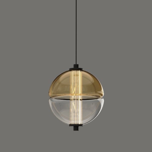 Подвесной светильник MD24022079 MD24022079-1A black/amber Подвесной светильник MD24022079 MD24022079-1A black/amber