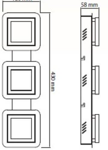 Потолочный светодиодный светильник Horoz Likya 036-007-0003 (HRZ00002250)