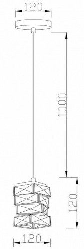 Подвесной светильник Moderli Lazio V10430-PL