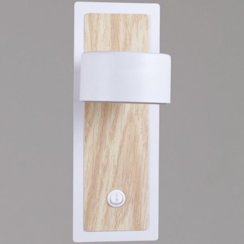 Настенный светильник  12540-0.2-01 WH+WOOD