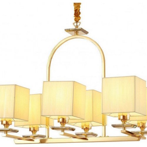Подвесная люстра Lumina Deco Liniano LDP 17100-6 GD Подвесная люстра Lumina Deco Liniano LDP 17100-6 GD