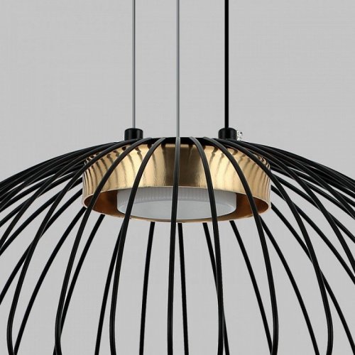 Подвесной светильник Imex MD.2310 MD.23104-1-P-BK+BR Подвесной светильник Imex MD.2310 MD.23104-1-P-BK+BR